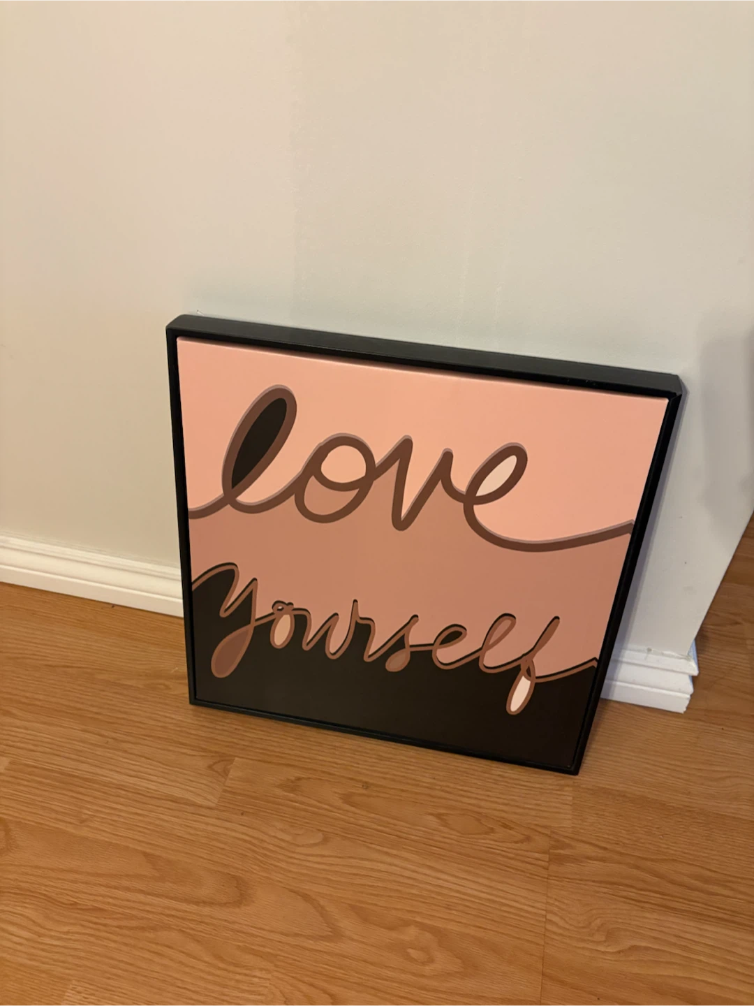 Love Yourself Framed Wall Art