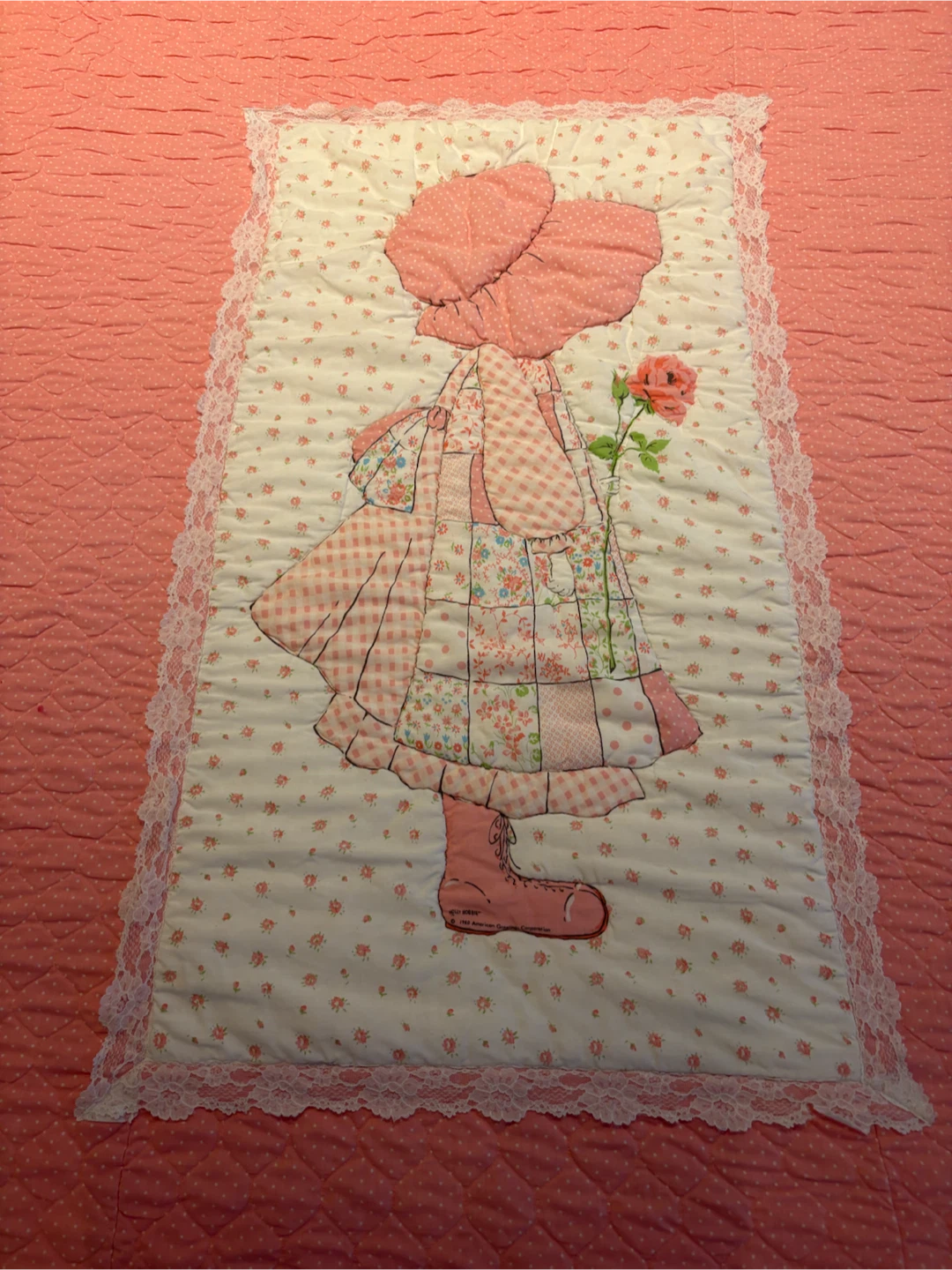Vintage 1980 Holly Hobby Bedspread Full/Double - photo 3