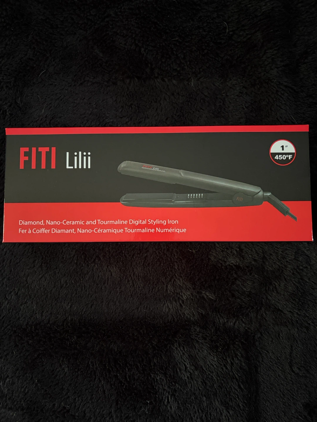 FITI Lilii Diamond, Nano-Ceramic Digital flat Iron 1" - photo 5