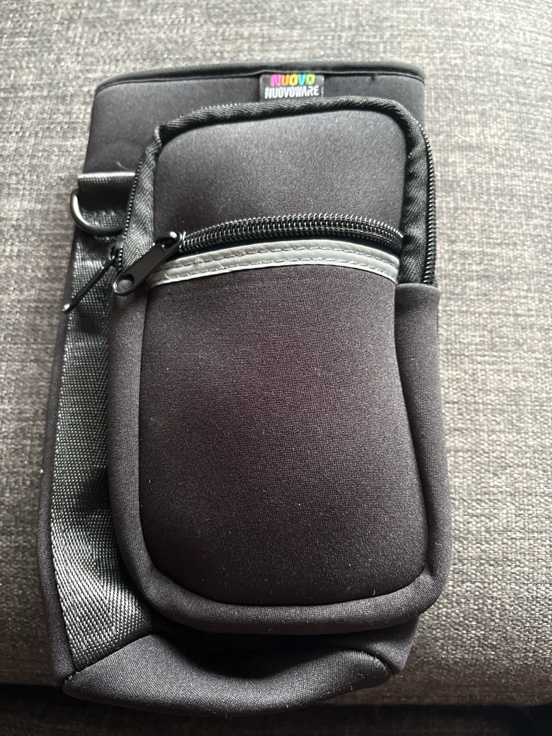 NUOVO NUOVOARE Black Neoprene Pouch with Strap - photo 2
