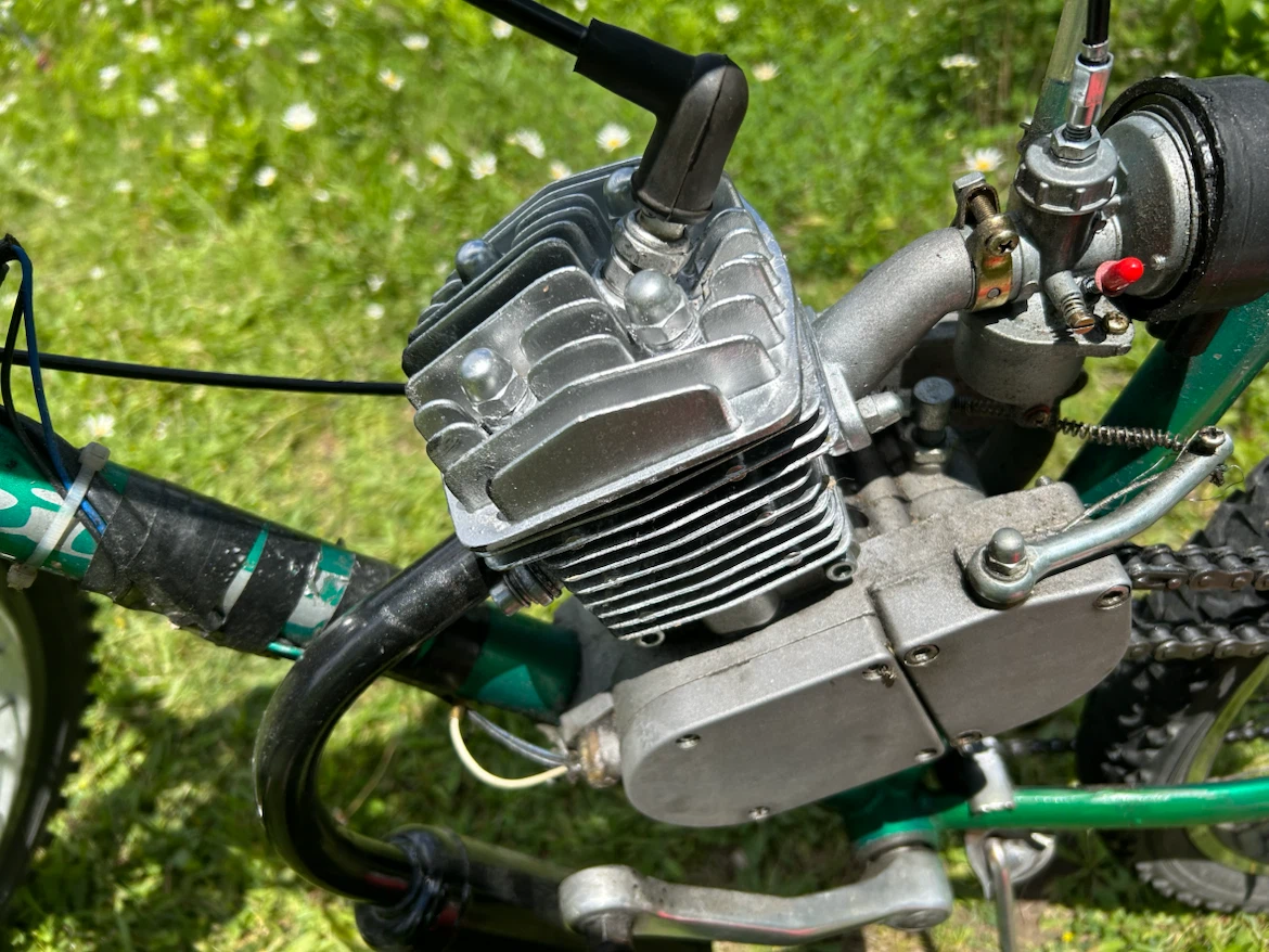 80 cc gas motorized bike ⛽️ - photo 3