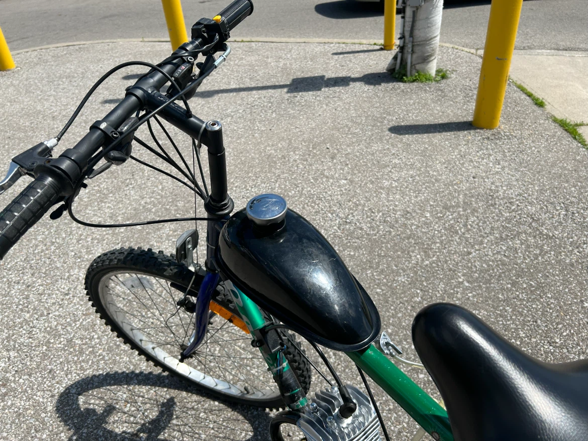 80 cc gas motorized bike ⛽️ - photo 5
