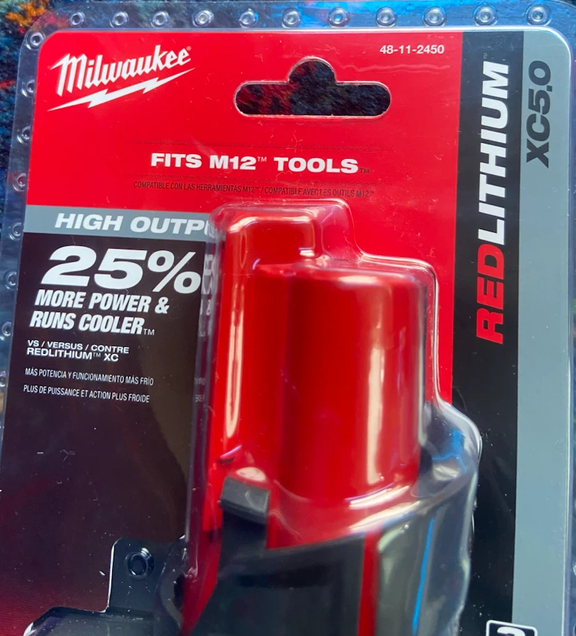Milwaukee M12 REDLITHIUM HIGH OUTPUT XC5.0 Battery - photo 3