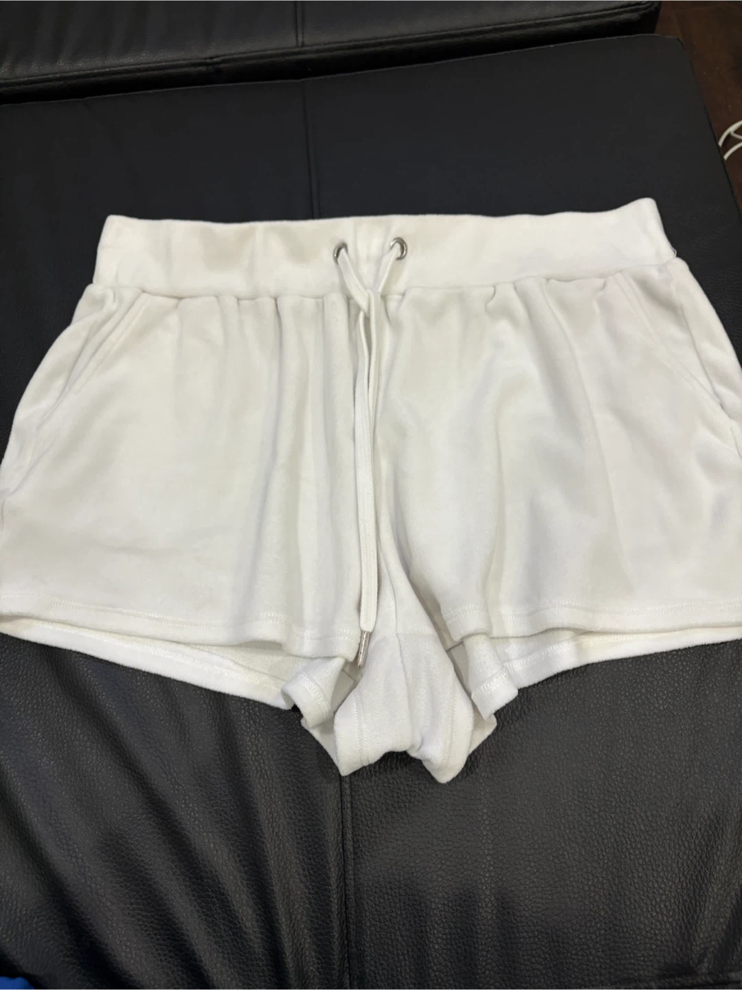 H&M Divided White Lounge Shorts