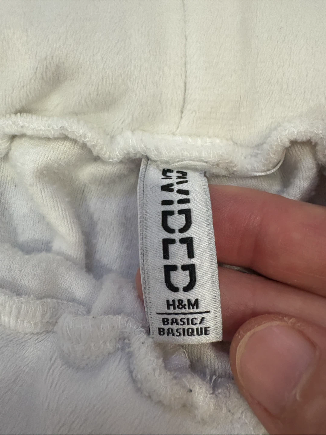 H&M Divided White Lounge Shorts - photo 3