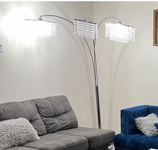 Everly Quinn Funesvalle Floor Lamp