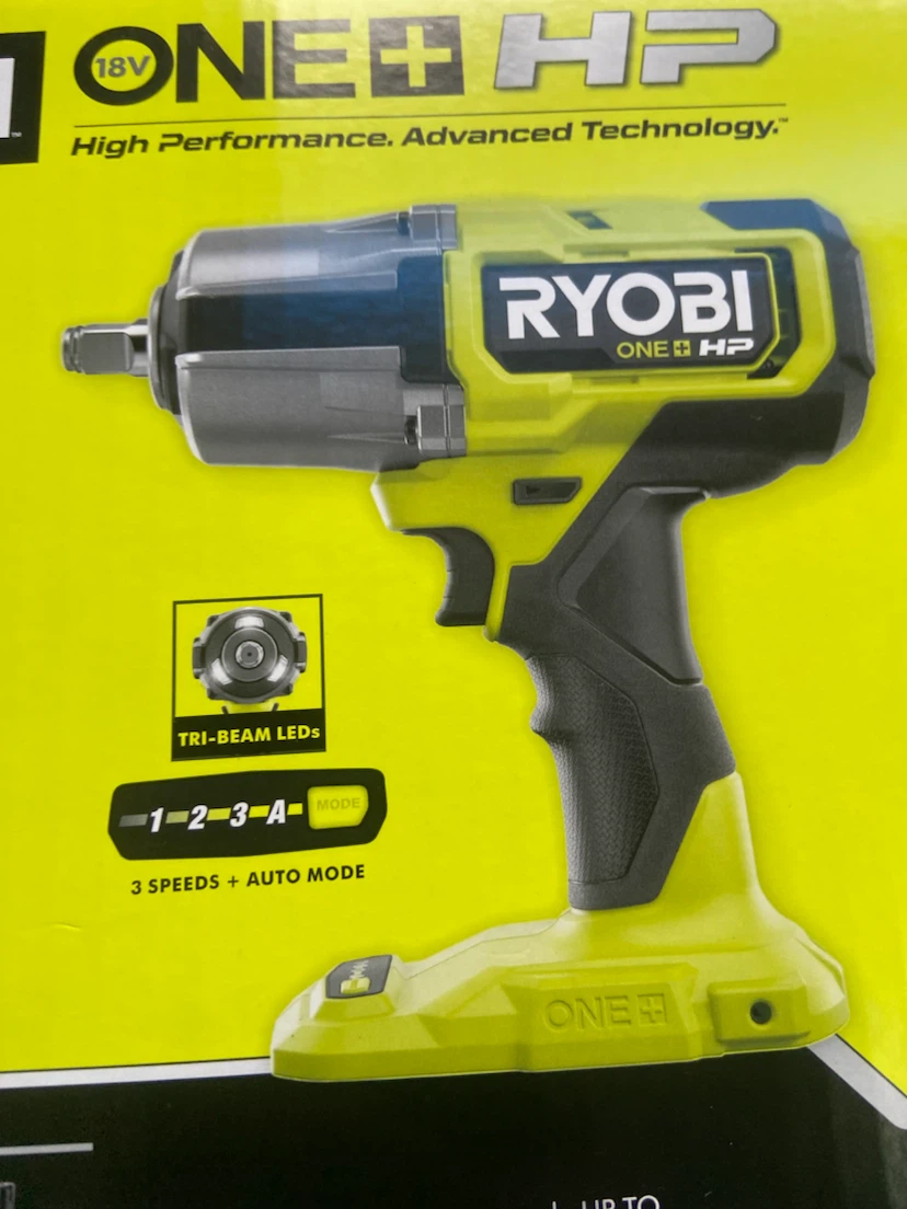Ryobi 18V ONE+ HP 4-Mode High-Torque 1/2in Impact Wrench - photo 3