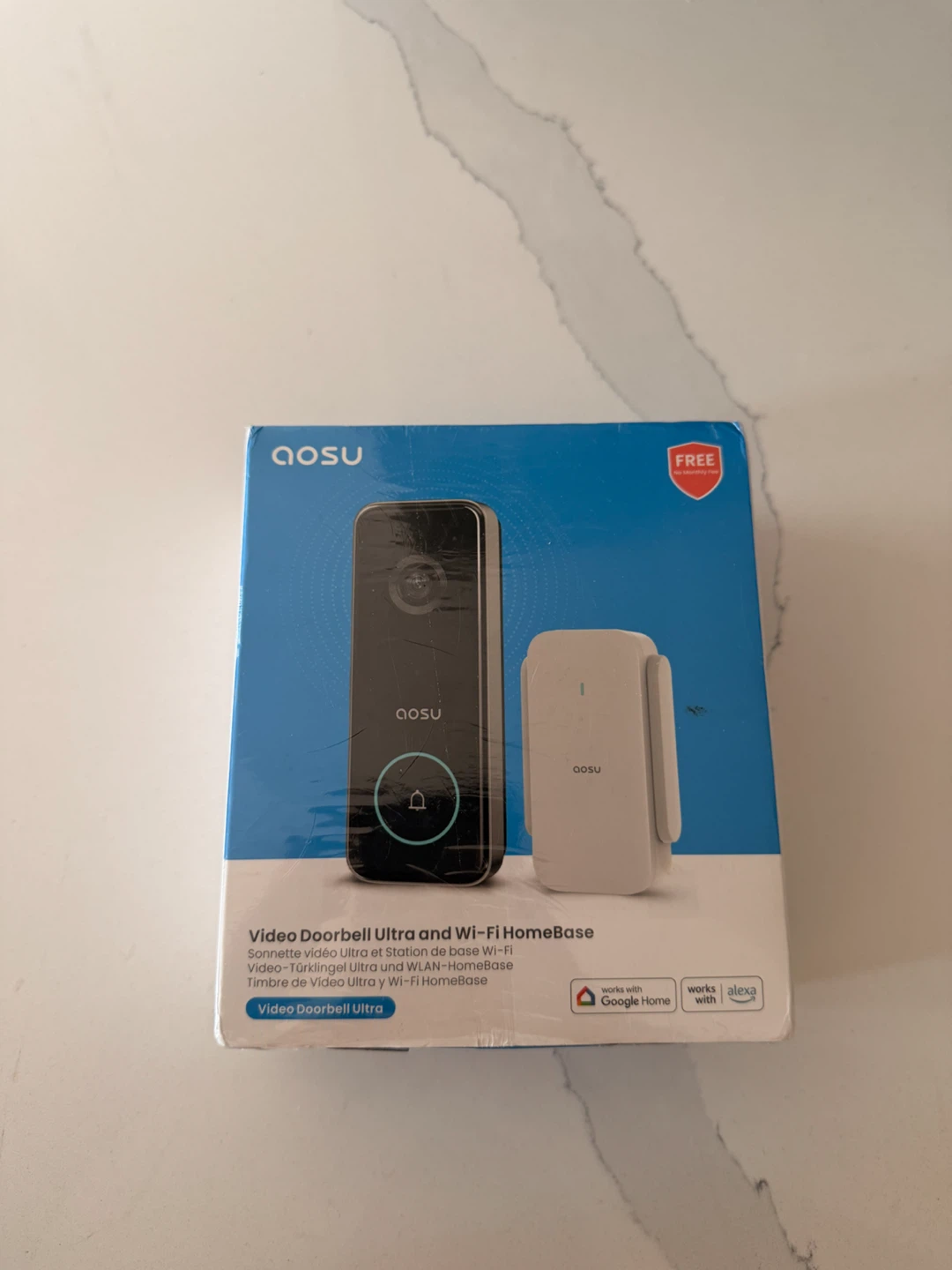 QOAU Video Doorbell Ultra and Wi-Fi HomeBase