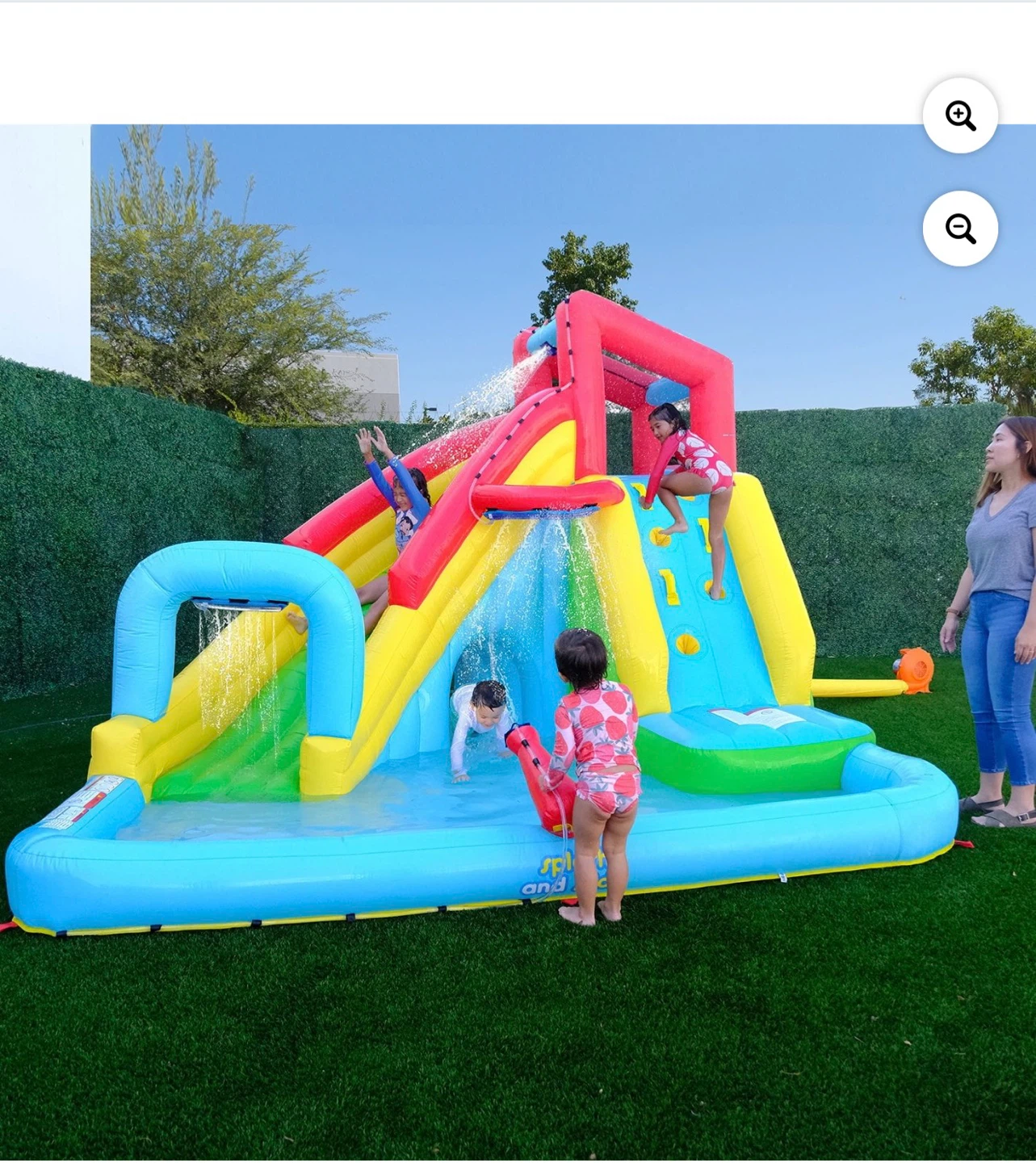 BRAND NEW!! My 1st water slide splash