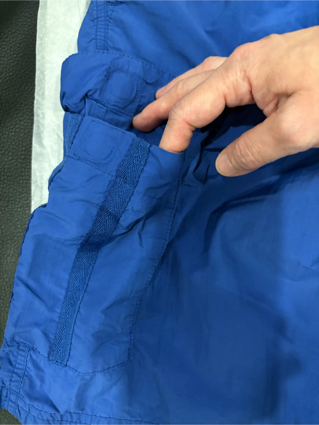 Blue Cargo Shorts - photo 4