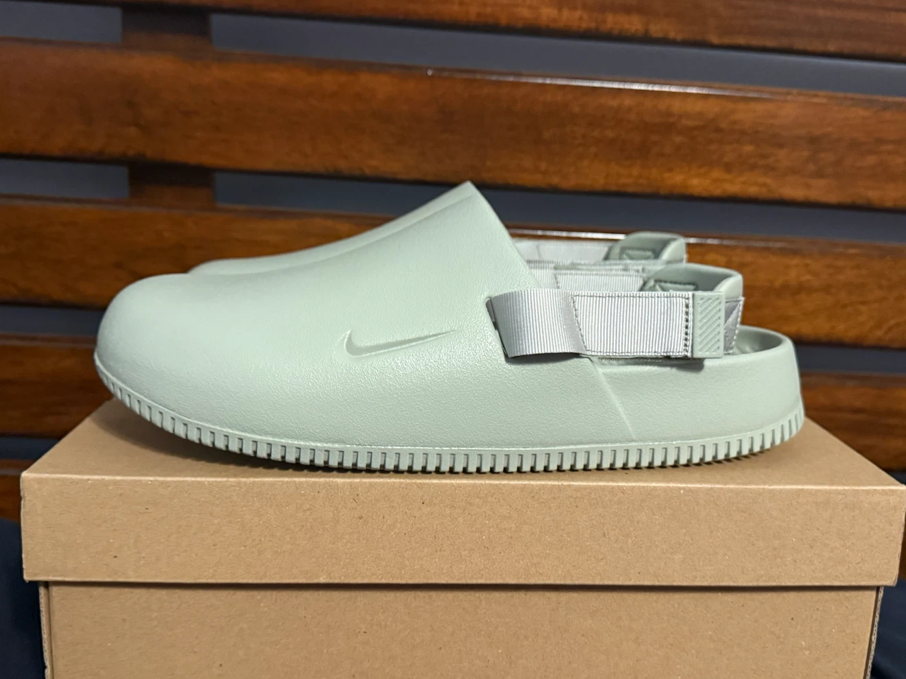 Nike Calm Mule Spruce Fog FD5130-301 Men’s Size 12 - photo 3