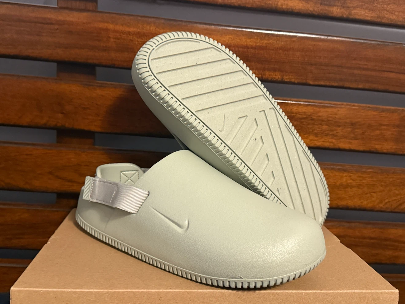 Nike Calm Mule Spruce Fog FD5130-301 Men’s Size 12 - photo 5