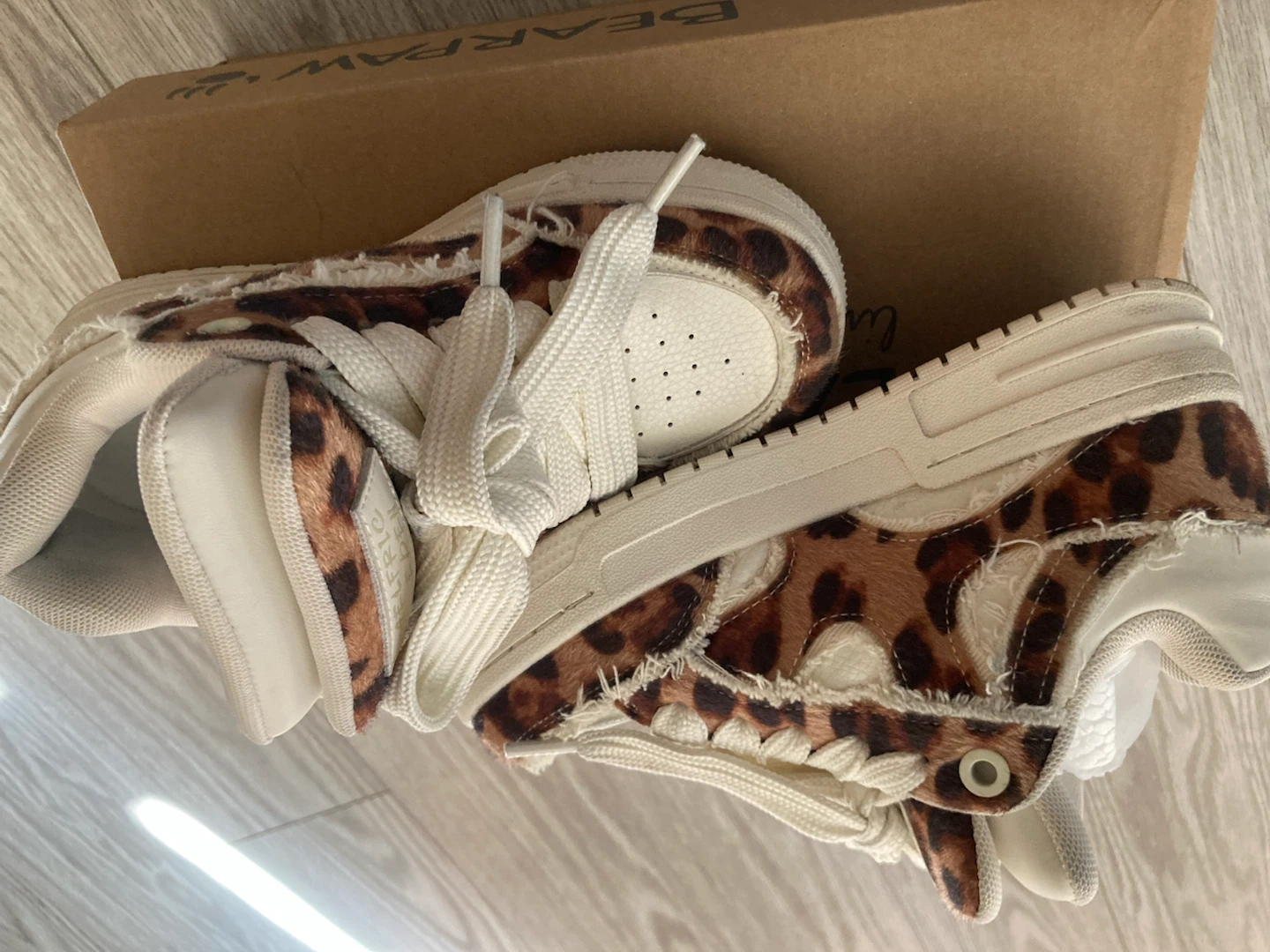 BEARPAW Leopard Print Sneakers - photo 3