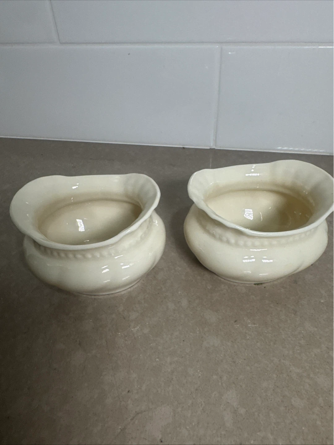 Vintage Lenox Creamer Pitcher Set