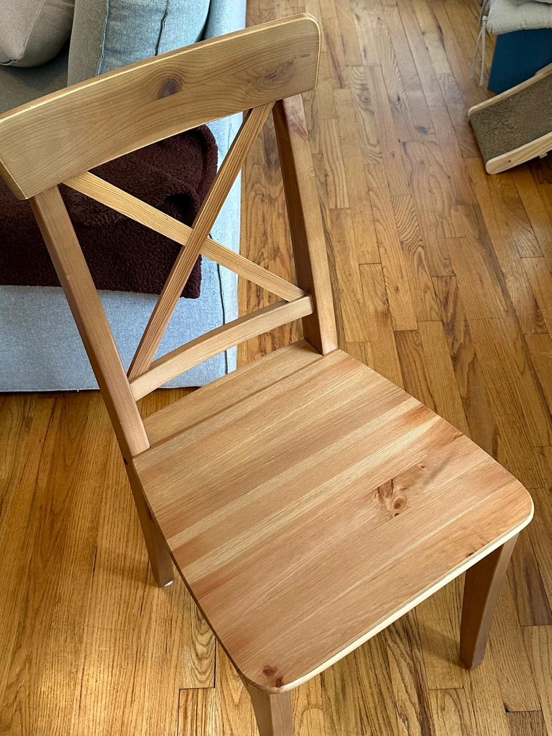 IKEA INGOLF wooden chair - photo 2