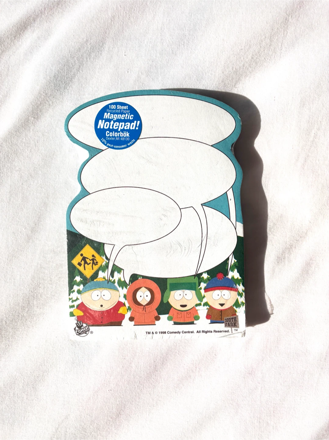 South Park 1998 Vintage New Kenny Key Chain + Magnetic Notepad - photo 4