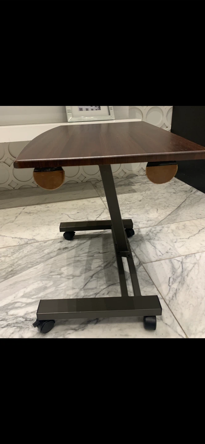 Adjustable Height Rolling Tray /laptop,meals,office