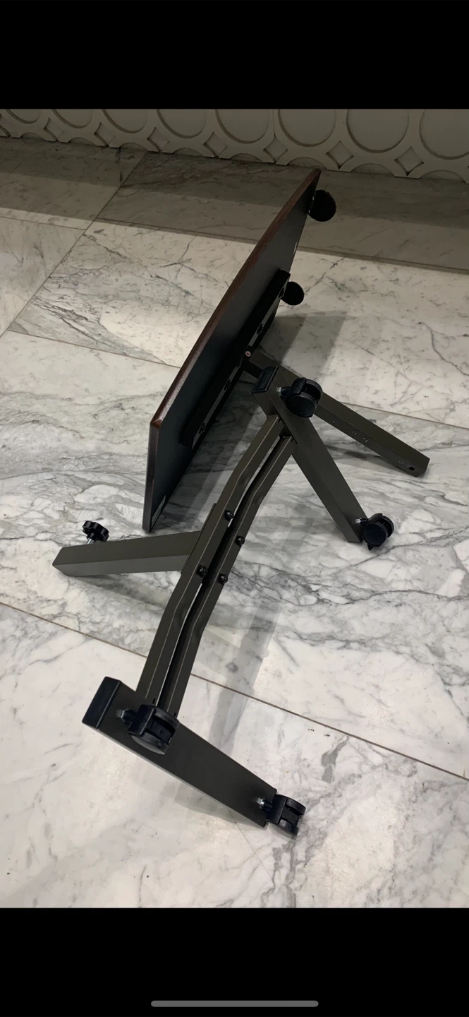 Adjustable Height Rolling Tray /laptop,meals,office - photo 5