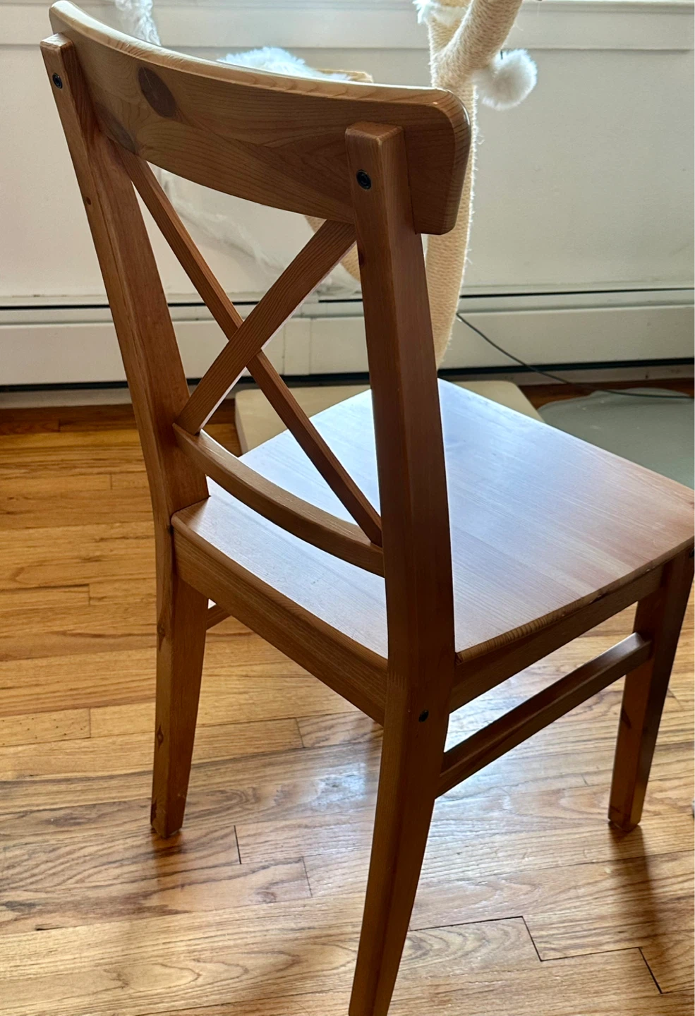 IKEA INGOLF wooden chair - photo 3