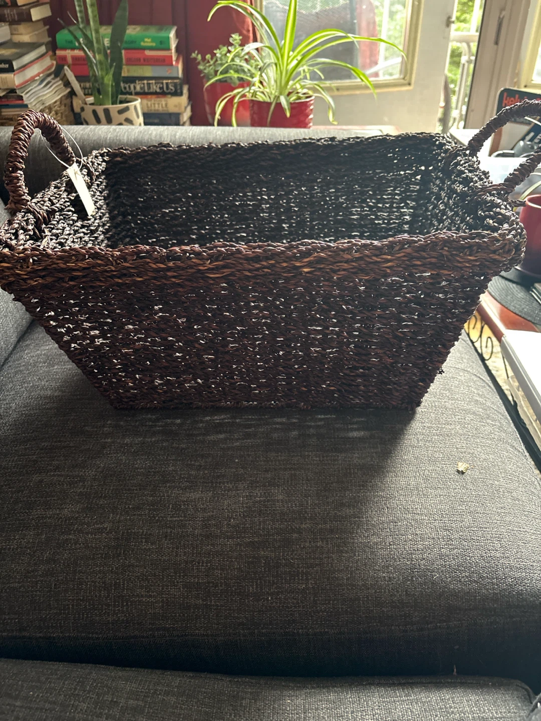 Woven Basket with Handles