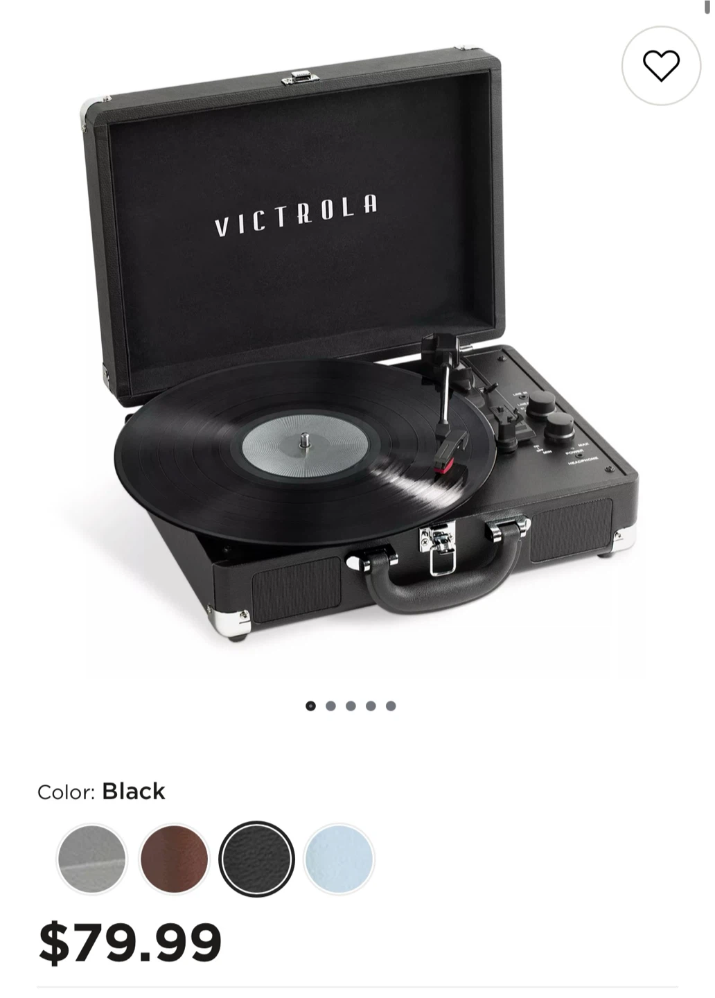 Victrola Portable Record Player