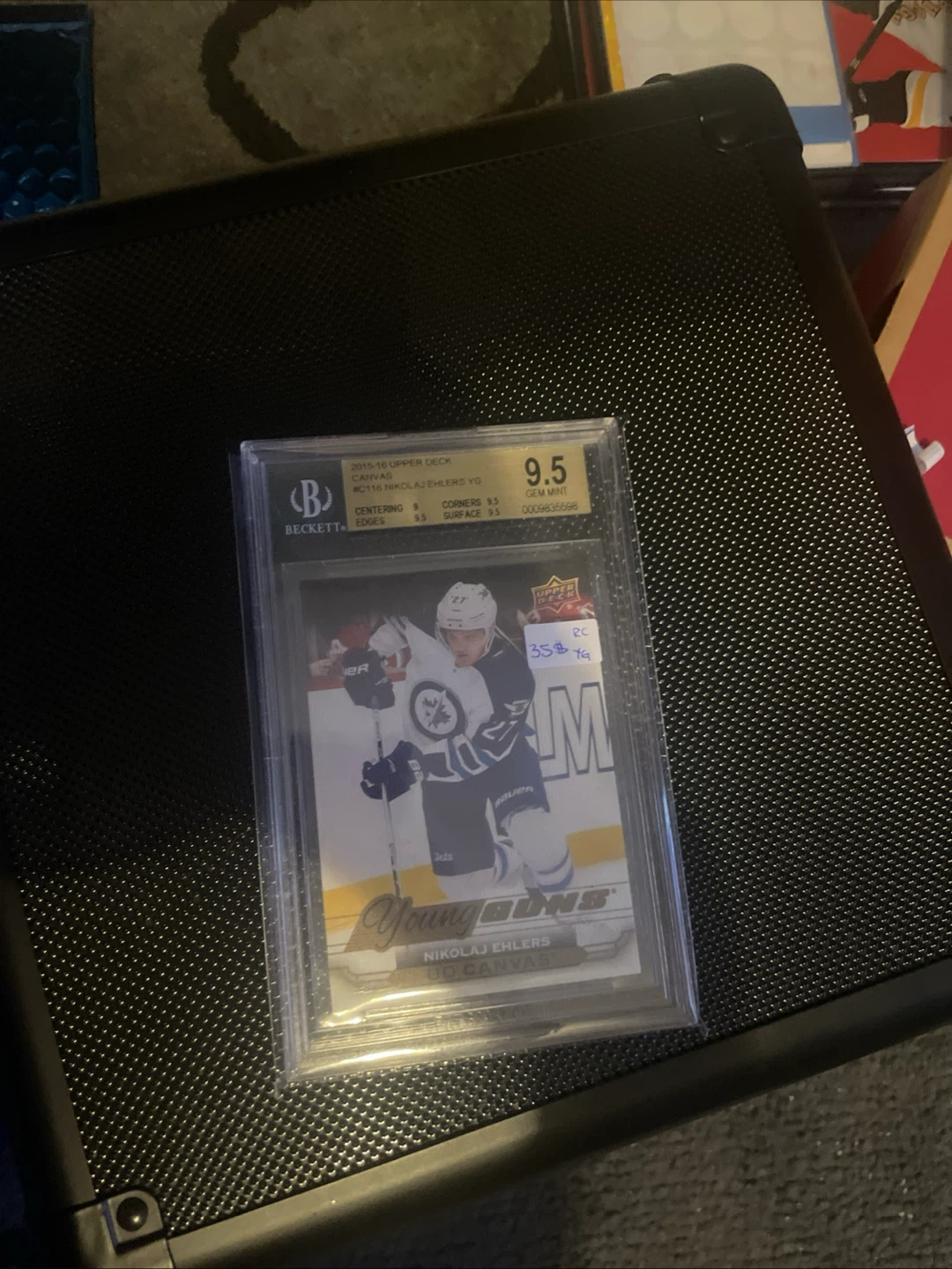 2015-16 Upper Deck Nikolaj Ehlers Young Guns Canvas RC