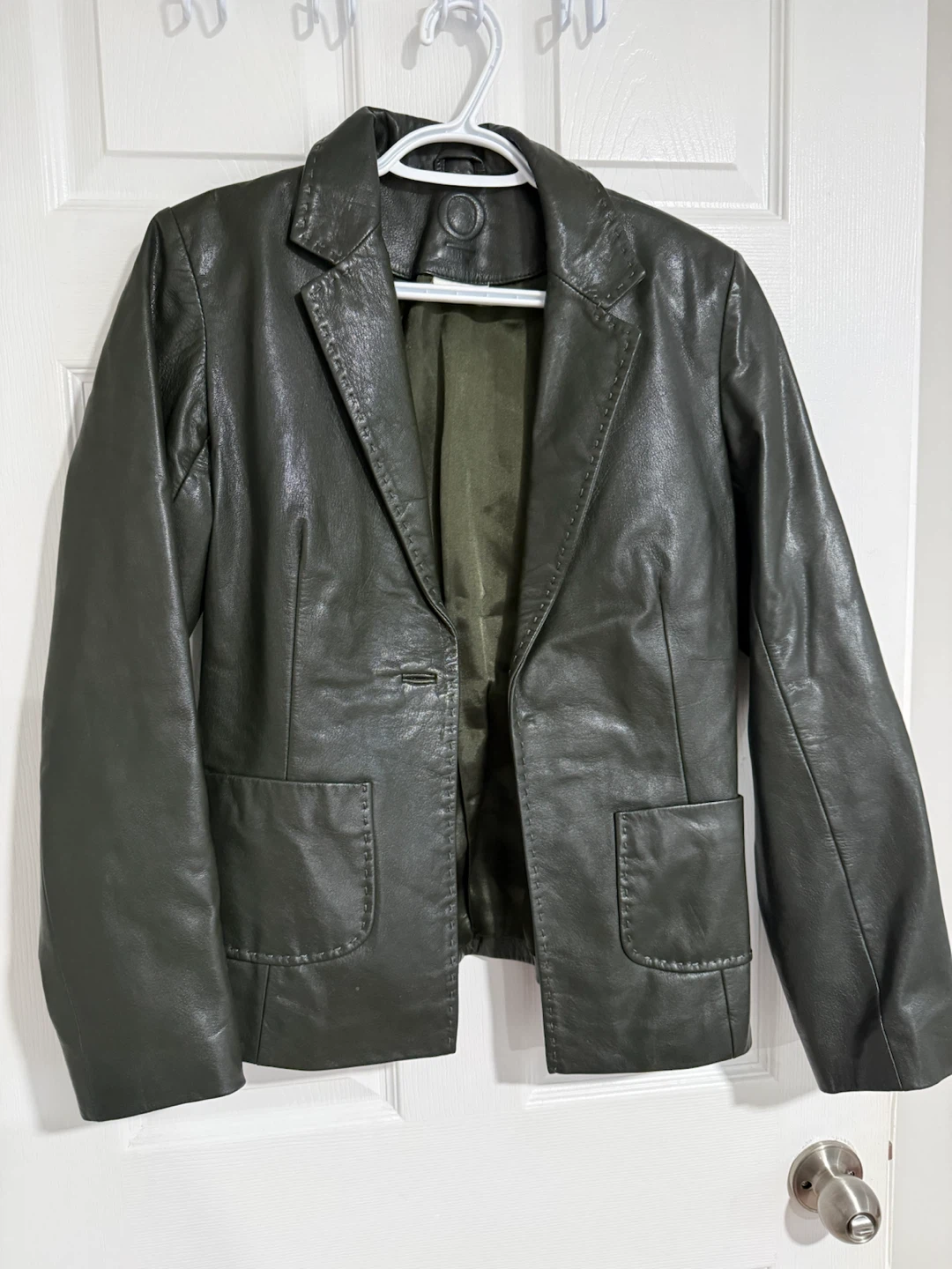 Leather Jacket - Small