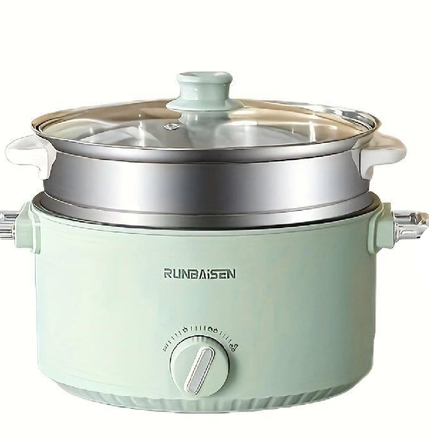 RUNBAISEN Electric Multi-Cooker with Steamer