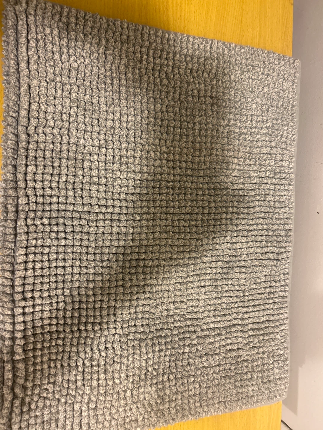Grey Chenille Bath Mat - photo 2