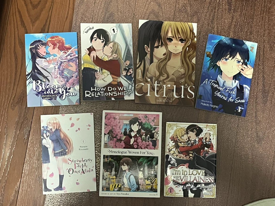 GL/Yuri Manga Lot