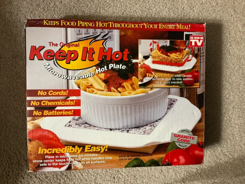The Original Keep It hot, Hot Plate