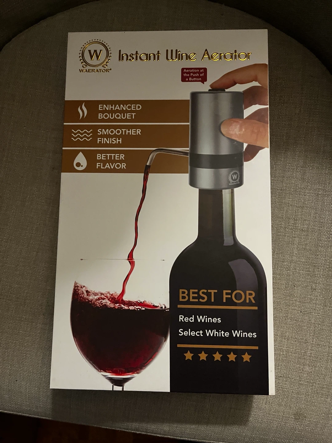 (New) Instant Wine Aerator