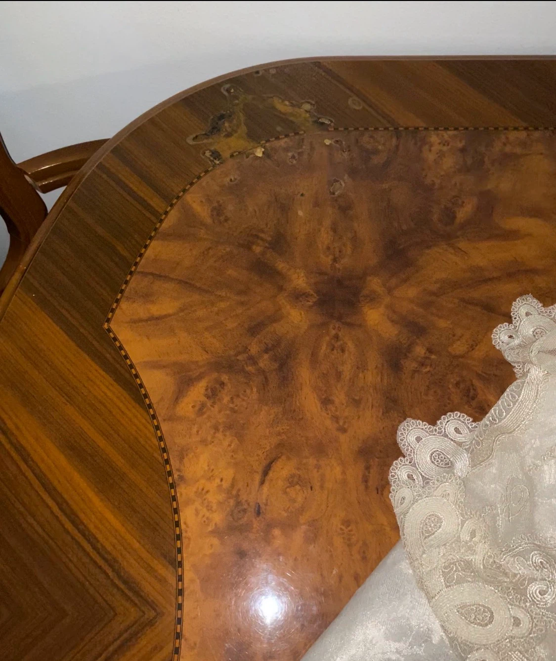 Oval Wood Dining Table with 6 Chairs - photo 3