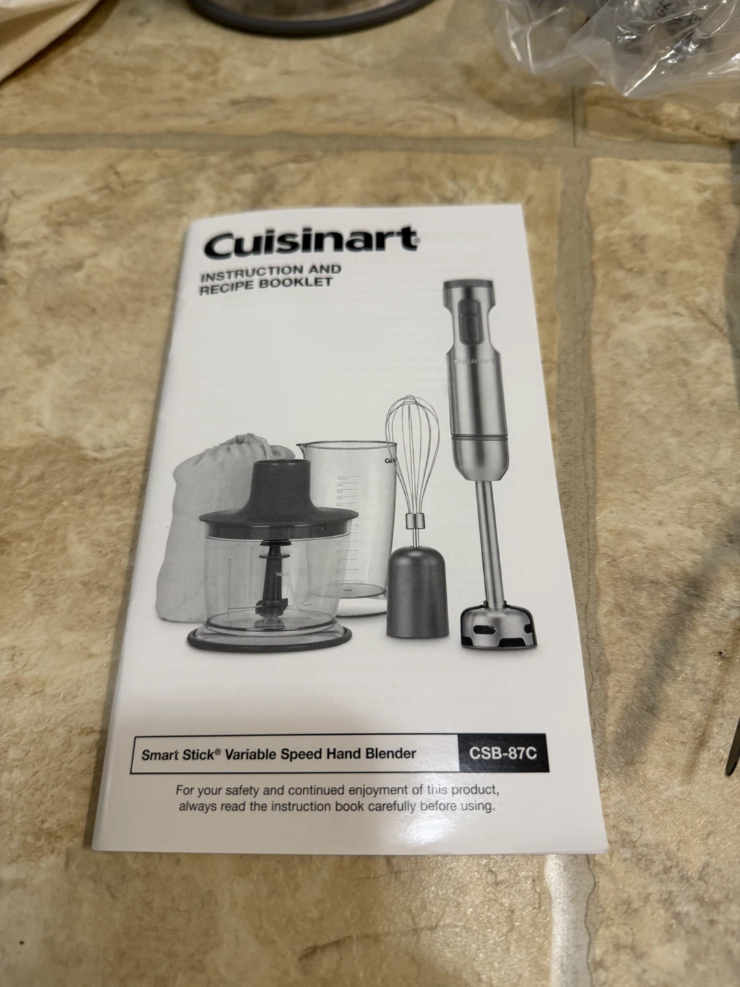 Cuisinart CSB-87C Smart Stick Variable Speed Hand Blender - photo 4