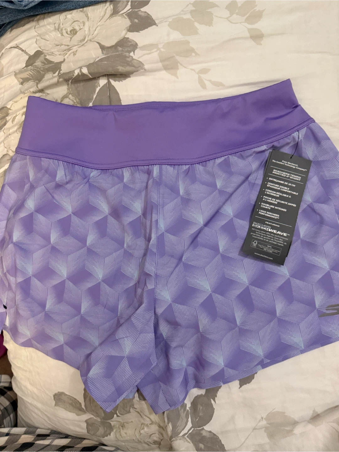 Skechers Women's Purple Athletic Shorts Size Medium - photo 2