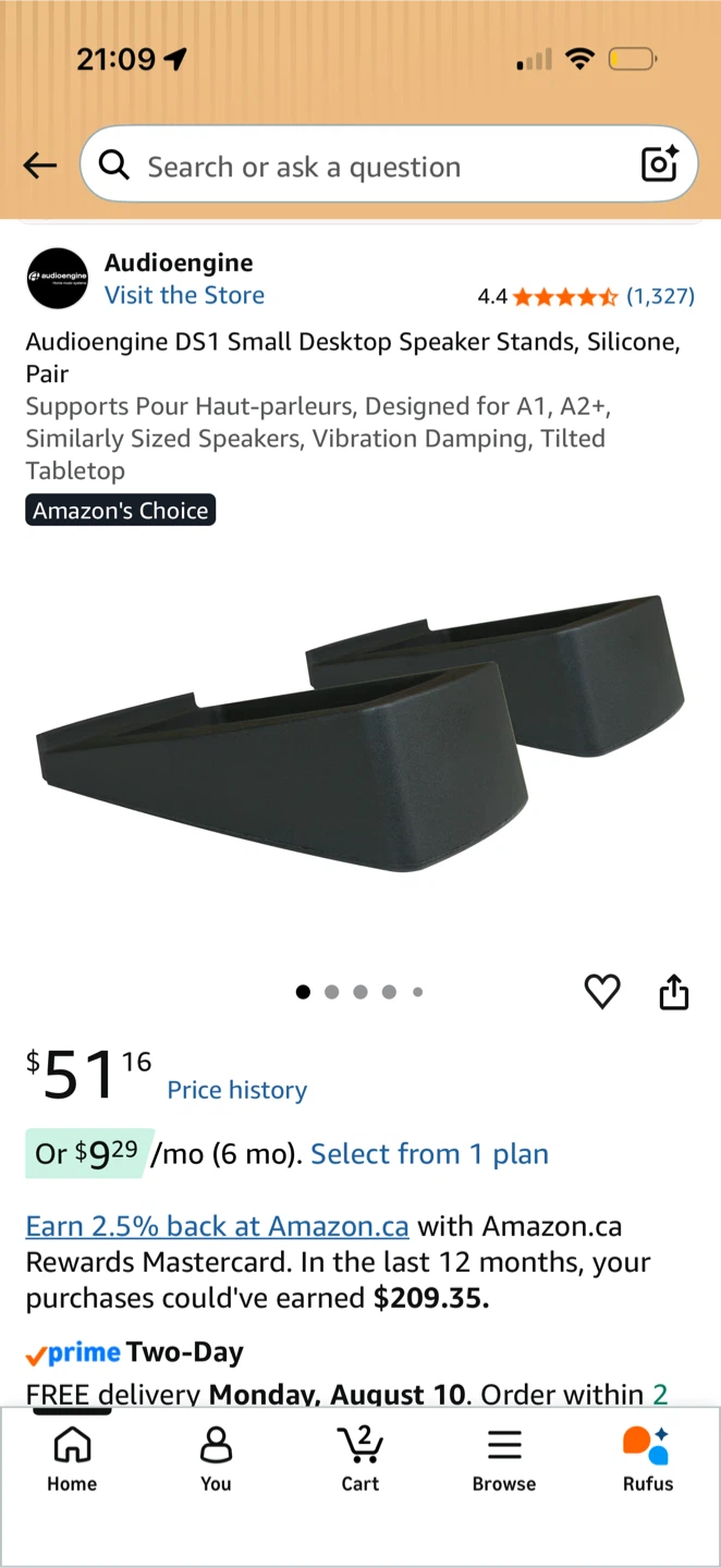Audio engine A2 Speaker stands - photo 2