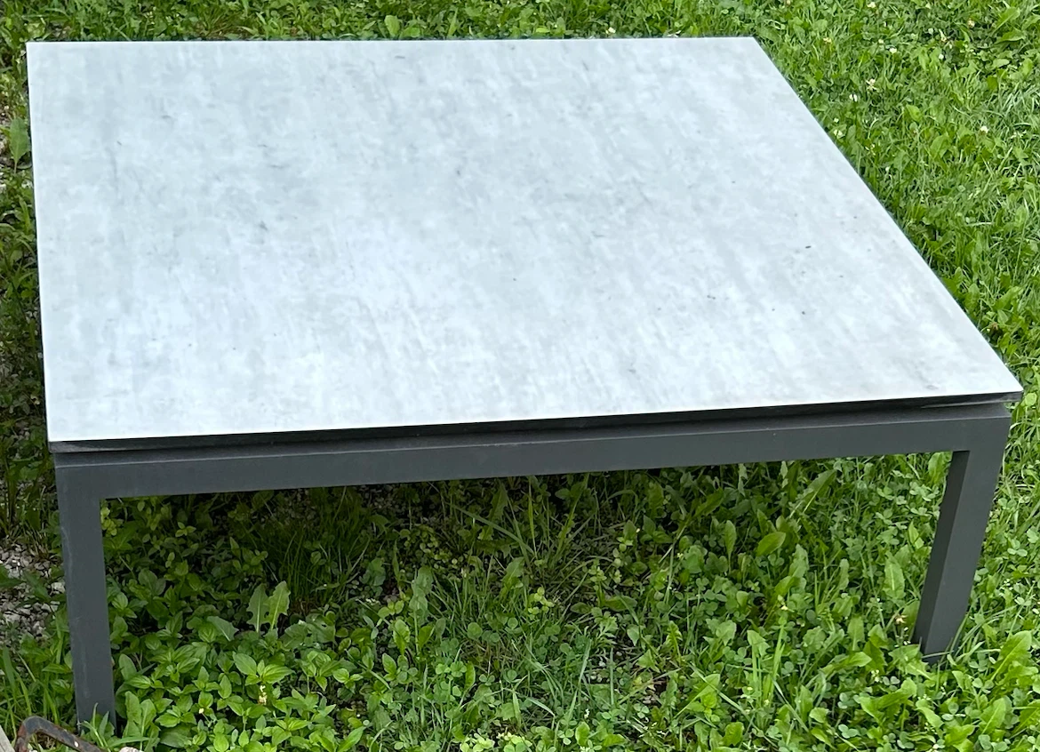 Gluckenstein Square Coffee Table with Marble Top - photo 2