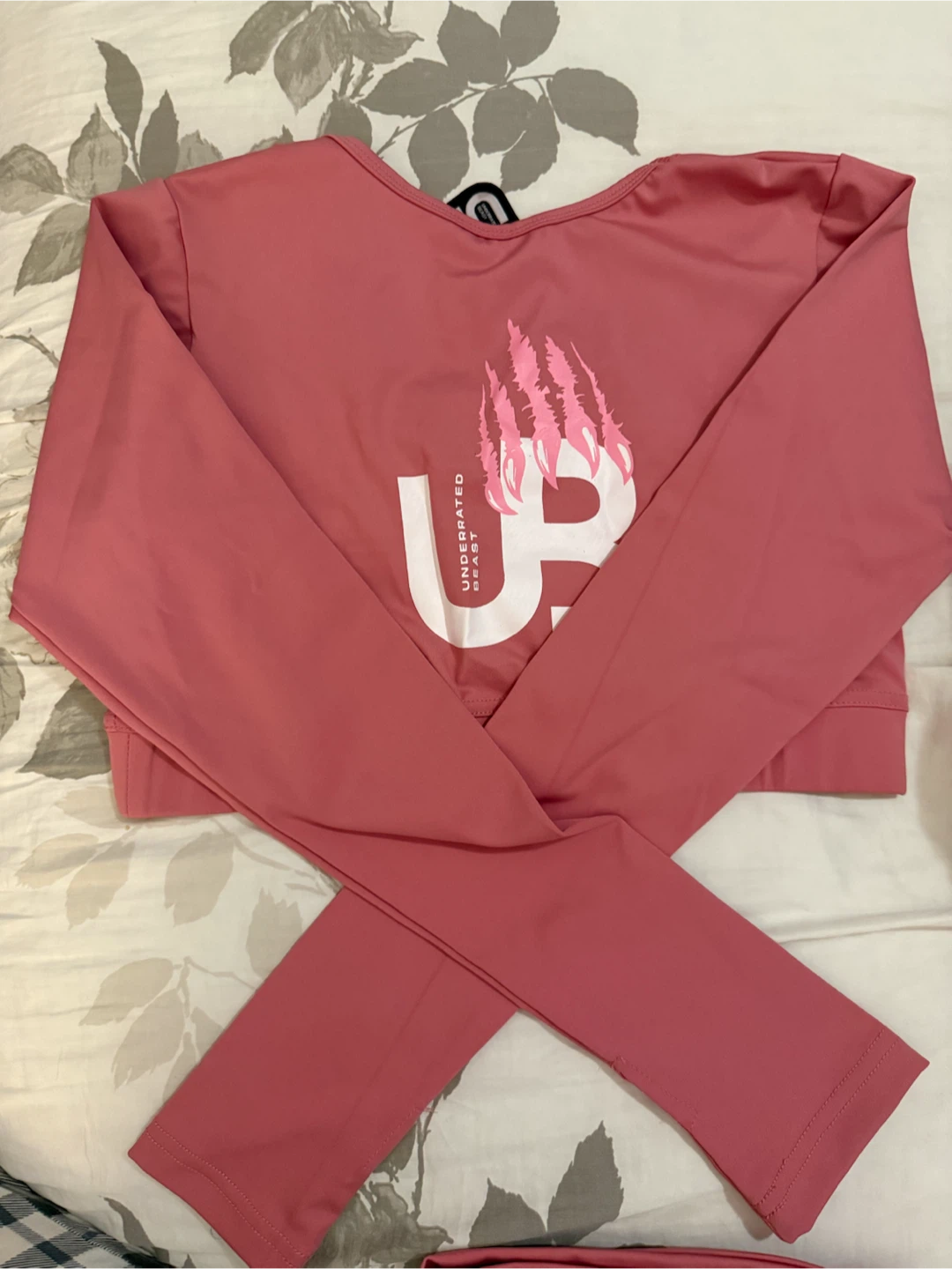 Underrated Beast Pink Athletic Set - Size Medium