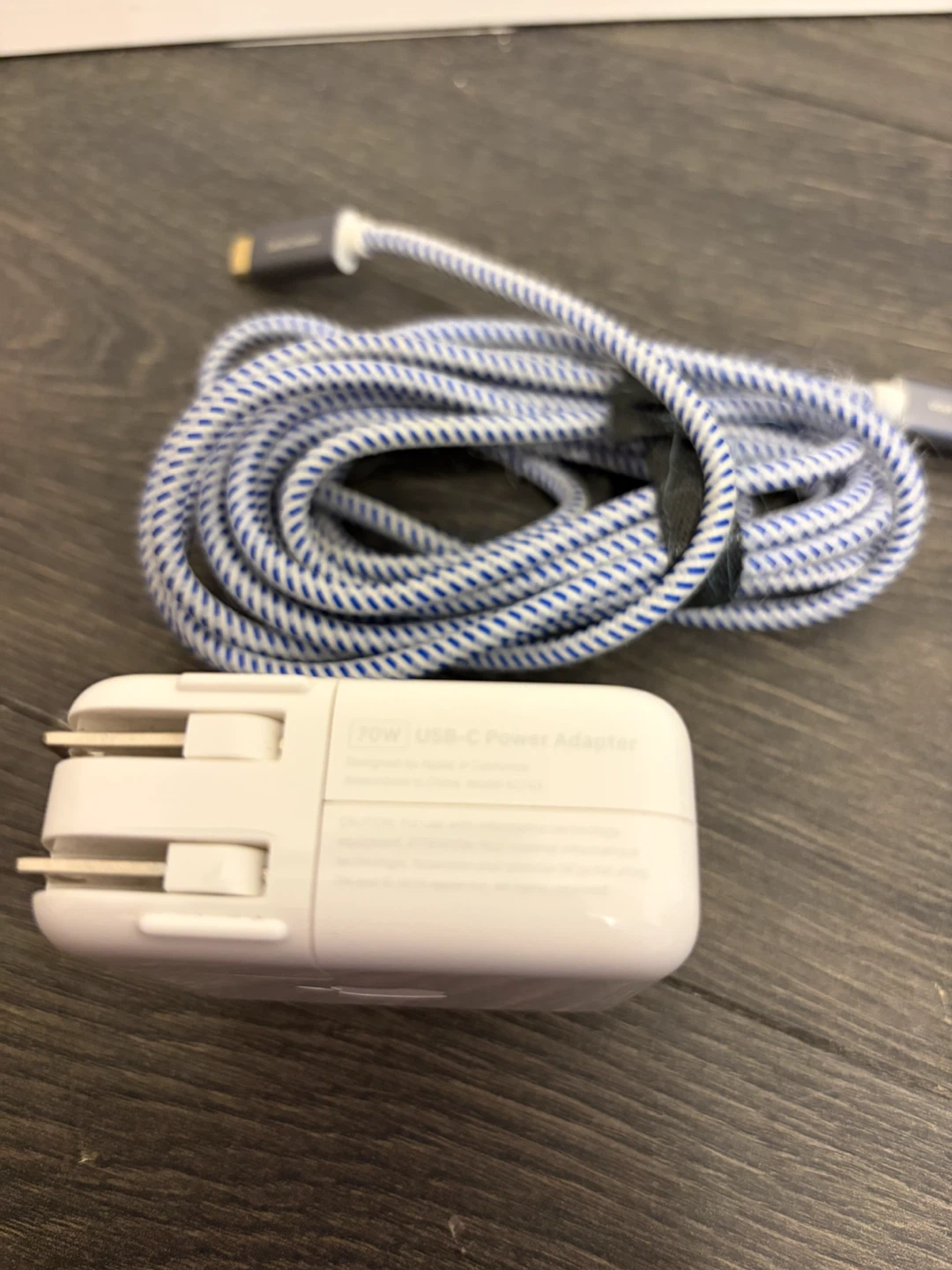 Apple 70W USB-C Power Adapter and Cable