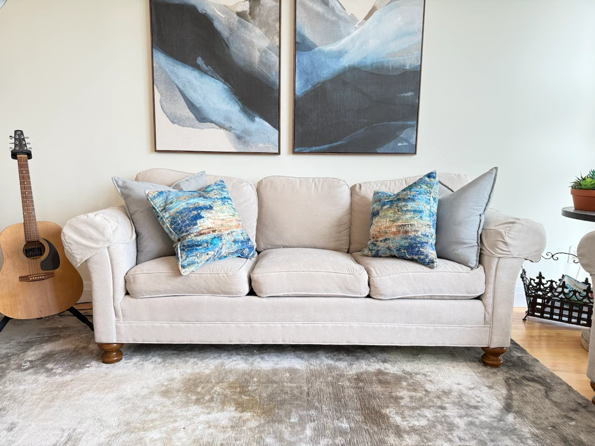 Sofas, Leather Accent Armchair & More