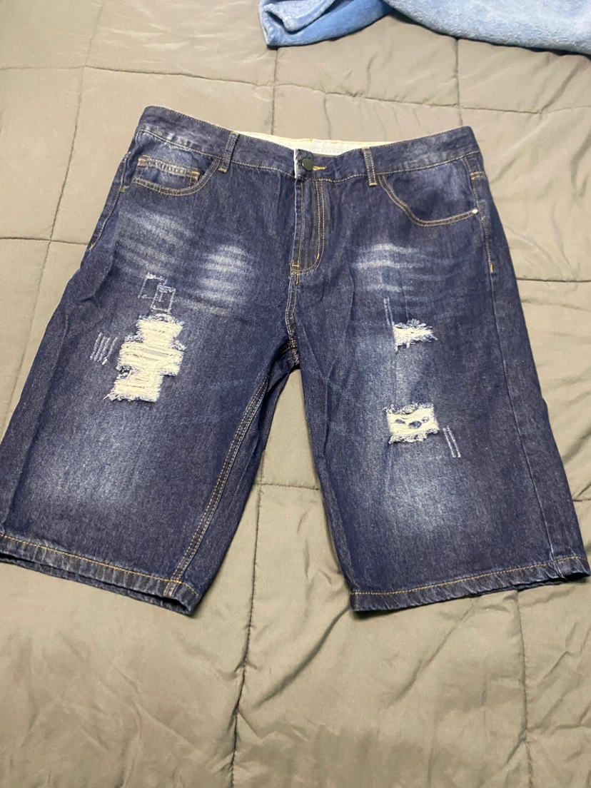 Men's Denim Shorts Size 38