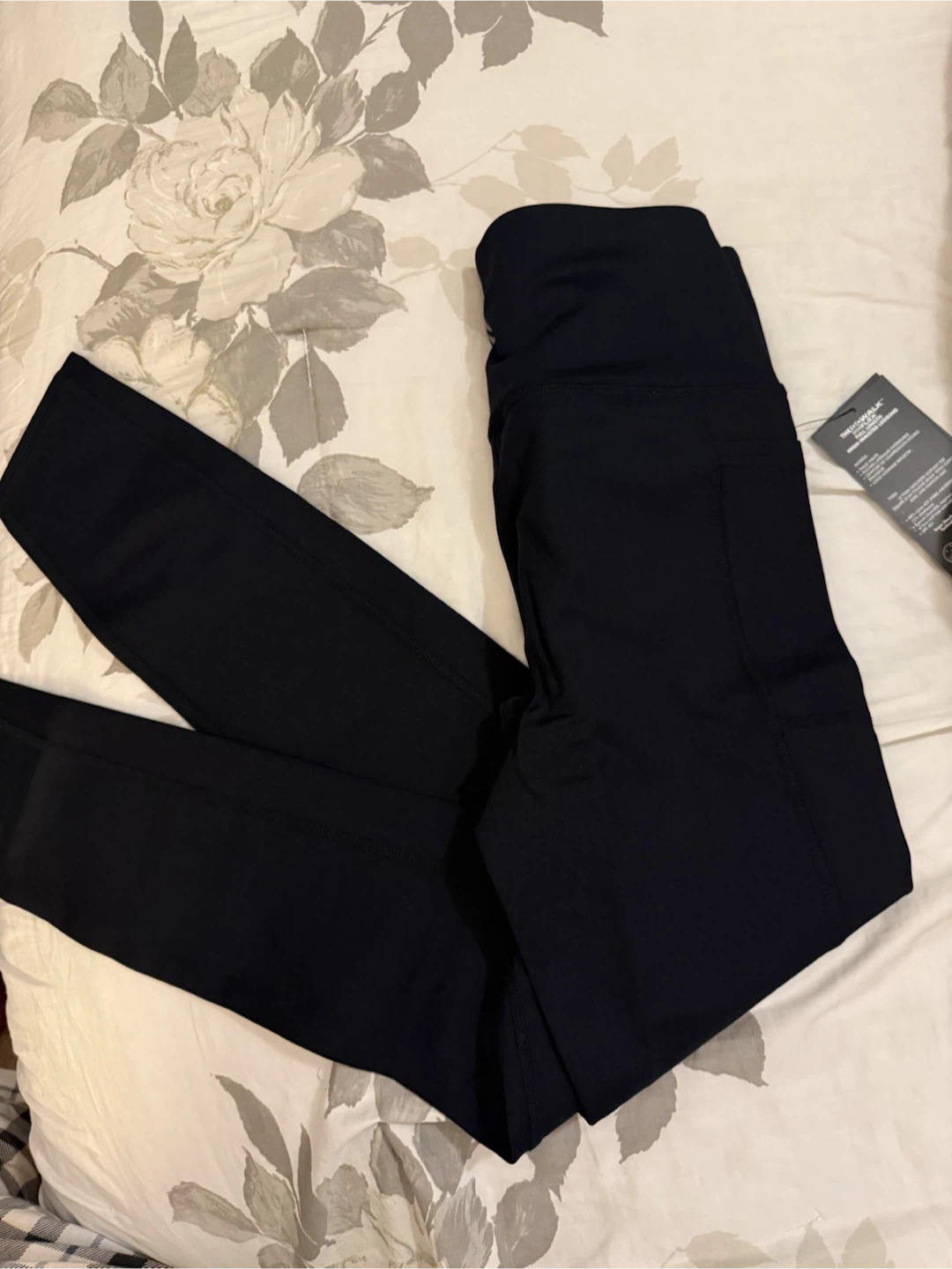 Athletic Works High-Waisted Leggings - Black - Size S - photo 2