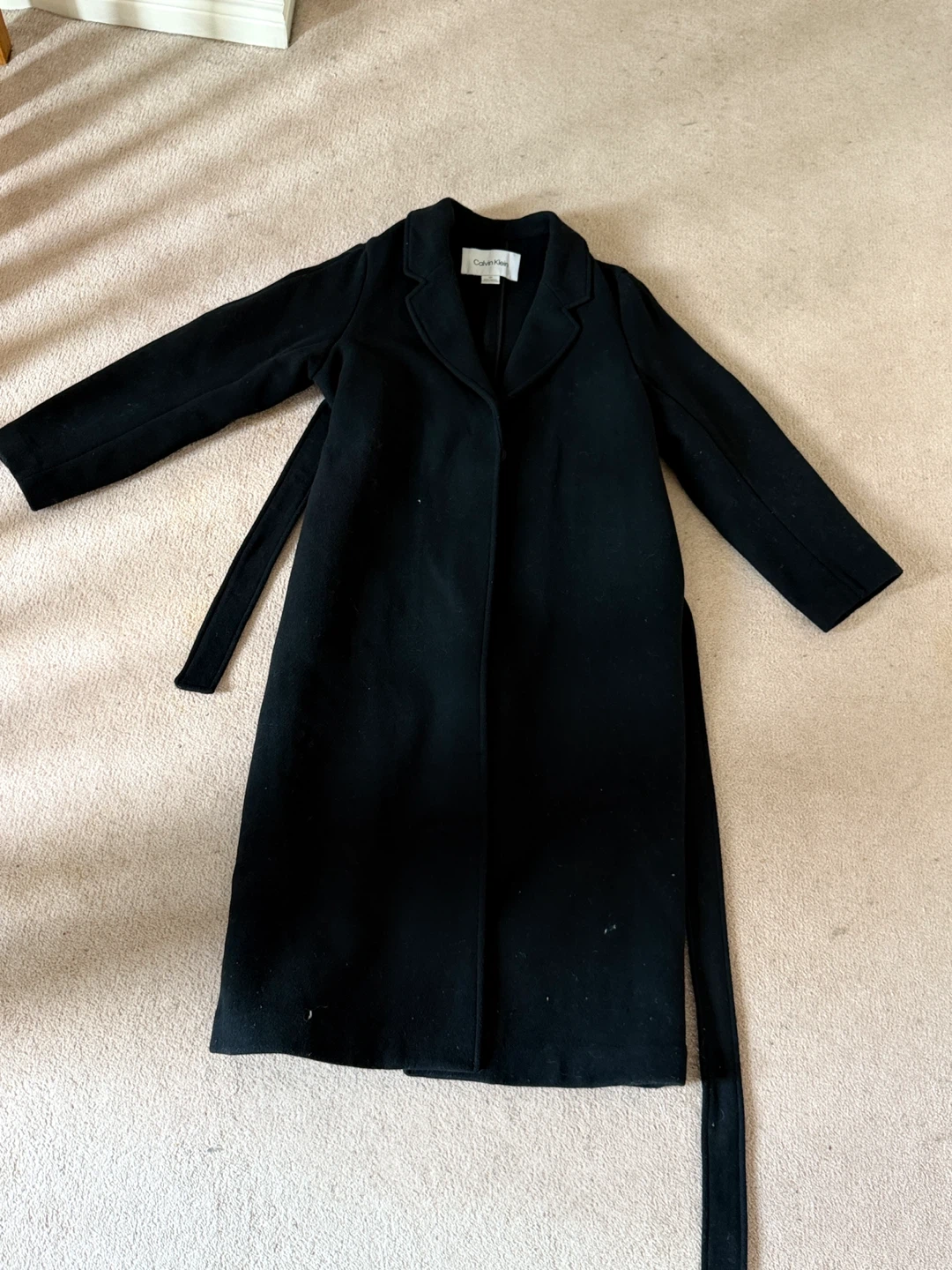 Calvin Klein Black Maxi Coat - photo 4