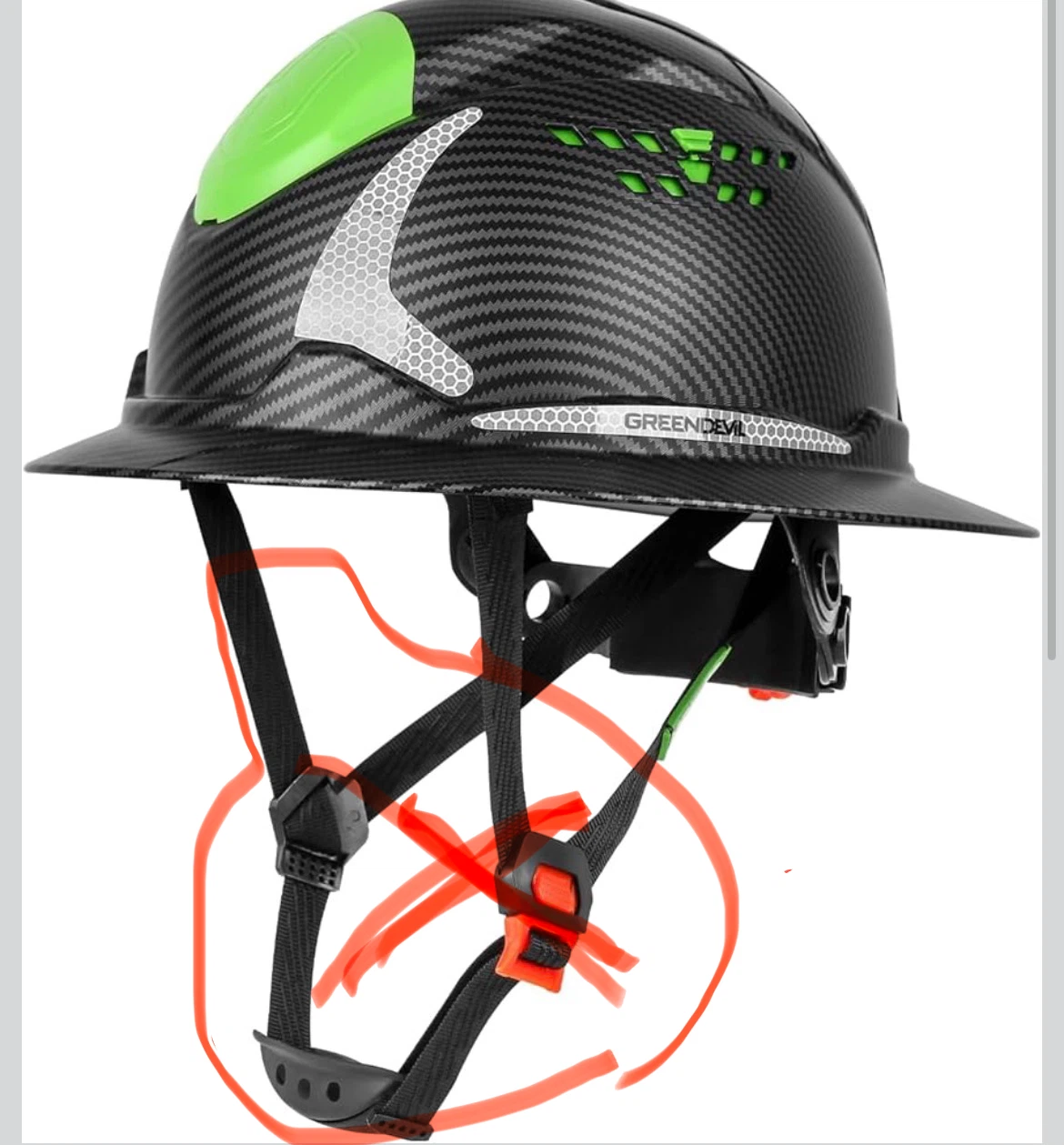 Green-devil Hard Hat - photo 4