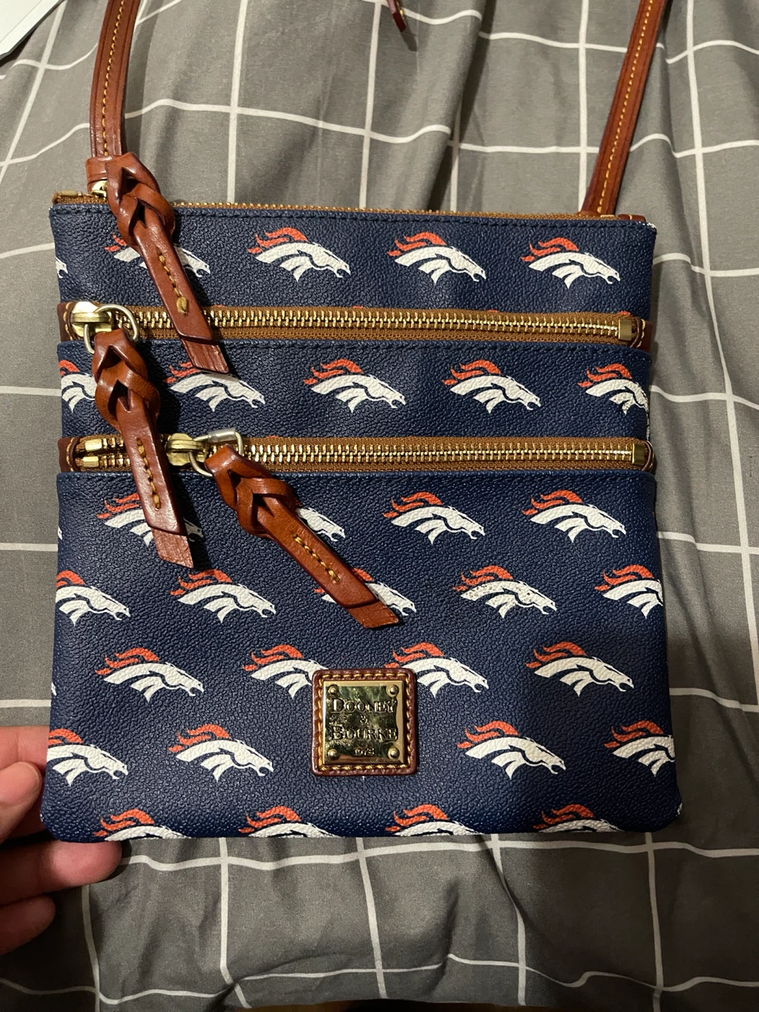 Dooney & Bourke NFL Denver Broncos Crossbody Bag