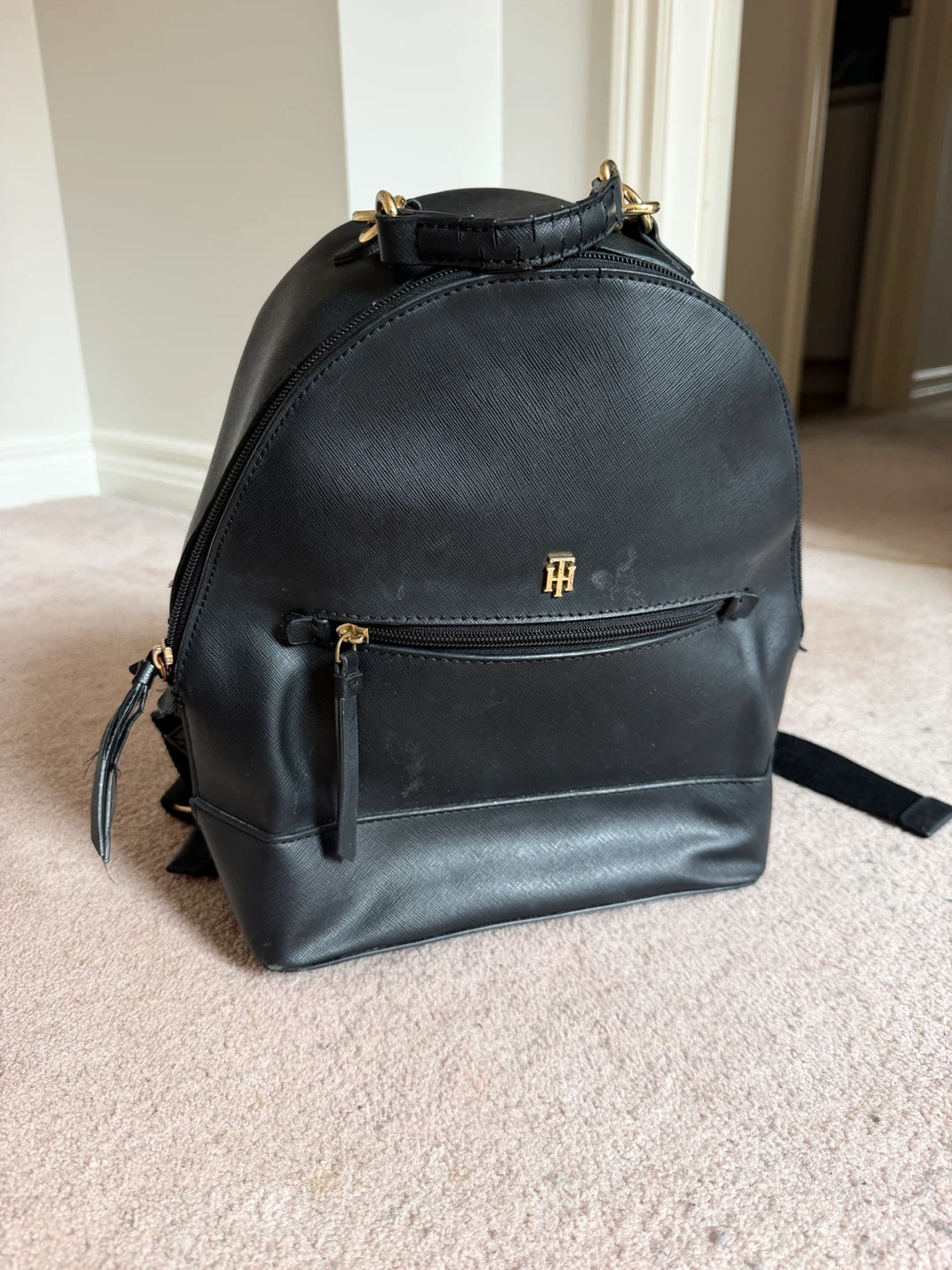 Tommy Hilfiger Black Backpack