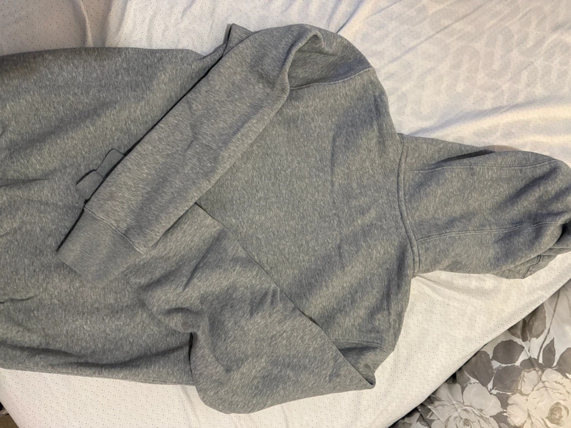 Nike Grey Full Zip Hoodie
