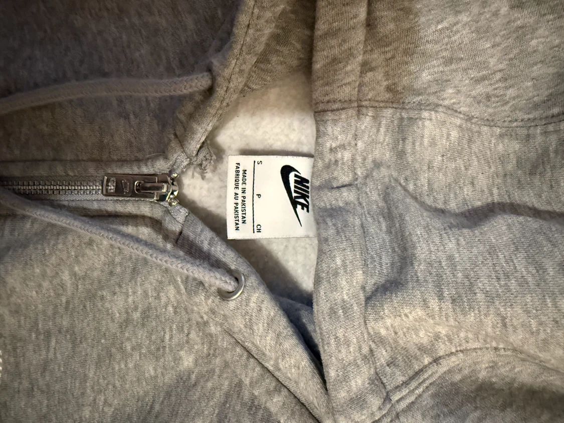 Nike Grey Full Zip Hoodie - photo 3