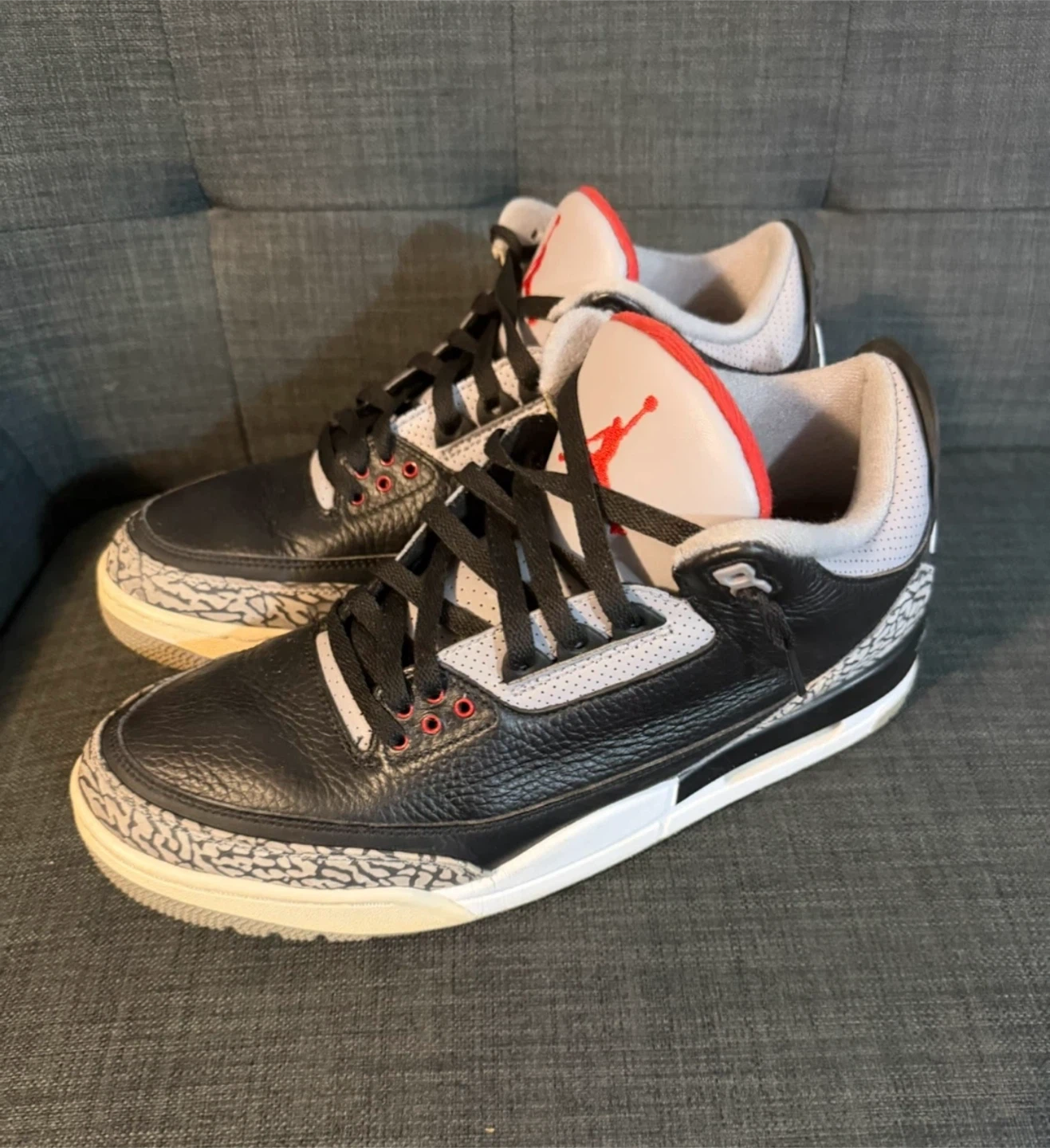 Jordan 3 "True Blue" Sneakers 12 US - photo 3