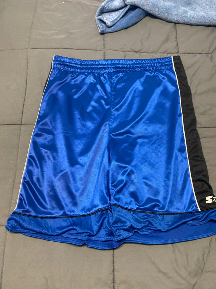 Starter Athletic Shorts - Royal Blue, Size M